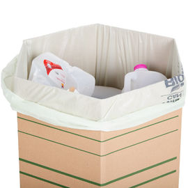 Durable Eco Friendly Garbage Bags , Colored Office Garbage Bags Custom Made