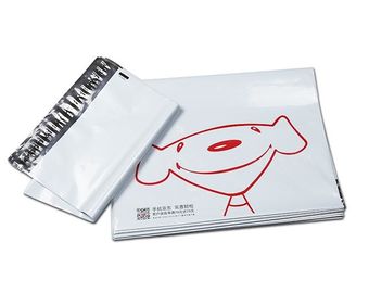 White Personalised Postage Bags , High Durability Plastic Postage Bags