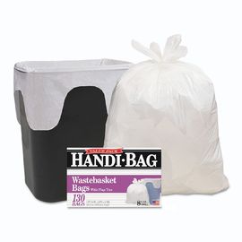 Handi Plastic Star Seal Bags White Colour HDPE Material 5.5 - 25MIC Thickness
