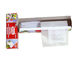 Flat Poly Commercial Food Bags Open Top Clear Film Custom Made Size