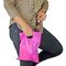 Pink / Purple Retail Gift Bags Tear Resistant No Gusset With Die Cut Handles