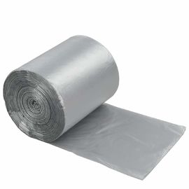 Disposable 6 Gallon Star Seal Garbage Bag Grey Colour 140 Counts HDPE Material