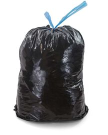 HDPE Material Drawstring Garbage Bags 10 Gallon Environmentally Friendly