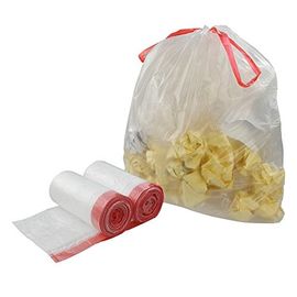 Colored Drawstring Garbage Bags Ultra Strong 10 Micron -100 Micron