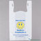 LDPE / HDPE Transparent T Shirt Shopping Bags With Custom Logo Printing