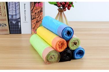 Waterproof LDPE Drawstring Garbage Bags 30 MIC Biodegradable