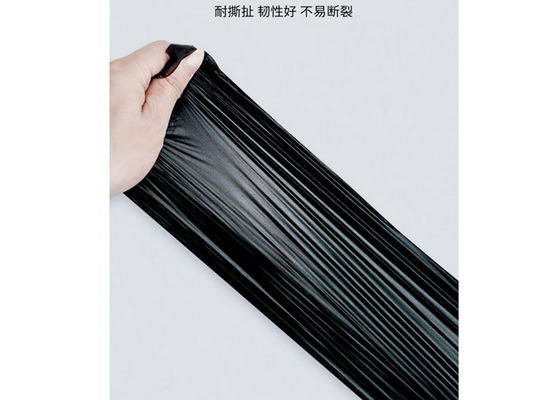 Black Vest Type Plastic Garbage Bag