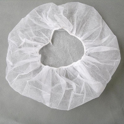 Double Elastic Surgical Medical Bouffant Cap Nonwoven Disposable Hair Net Cap